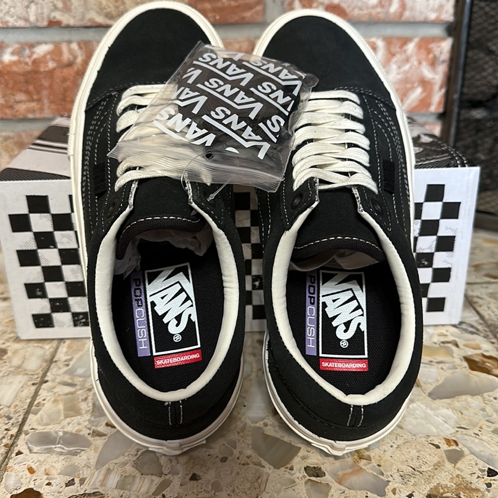 Vans Skate Old Skool Raven Marshmallow pop Cush - Picture 4 of 10
